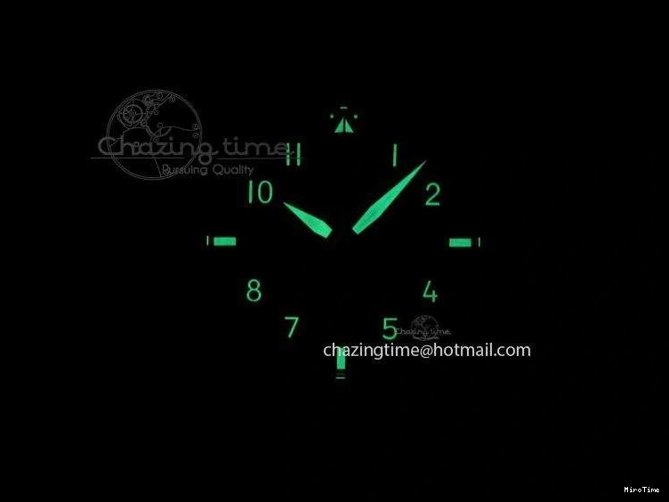 MIROTIME 0204 Cozy Pilot Chrono SS IW387802 V6F 1:1 Best Edition On Brown Leather Strap A 7323